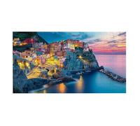 Puzzle Adulte 900 Pièces Ville en Bord de mer 87x34cm Impossible Difficile Défiant, Puzzles pour Adultes Jeu éducatif Défi Jouets 900 Pièces Puzzles pour Adultes, Divertissement Créatif Cadeau z-285