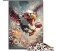 Puzzle Adulte Aigle Mangeant Une Sucette 1000 pièces, modèle à Assembler, à Offrir en Cadeau à Toute la Famille, adapté aux Enfants de 14 Ans et Plus (50x75cm)
