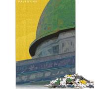 Puzzle Adulte Al Quds Palestine, 1000 pièces, Puzzle en Papier pour Adultes (18+), Jeu éducatif, 38 x 26 cm