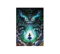 Puzzle Adulte Alice Se Promene Dans La Foret Des Merveilles Et Le Chat - 1000 Pieces - Ravensburger Collection Disney - Nouveaute