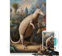 Puzzle Adulte Amazing Armadillo Safari 1000 pièces Jeu de mémoire et de découpage de Haute précision Activité Manuelle Calme et stimulante pour l'esprit à Faire à la Maison (50x75cm)