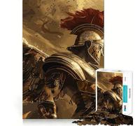 Puzzle Adulte Angel Spartan 1000 pièces,Jeu de Stimulation Cognitive,sans Espace,Design ajusté,Cadeau d'anniversaire,Casse-tête (50x75cm)
