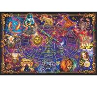 Puzzle Adulte : Astrologie 3000 Pieces - Set Collection Les Signes du Zodiaque Lion Cancer Taureau - Scorpion - Poisson et 1 Carte Tigre