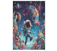 Puzzle Adulte Astronautee 1000 Pièces pour EnfFourmis À Partir De 12 Ans Puzzles en Bois Casse-tête 78×53cm