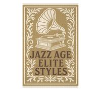 Puzzle Adulte avec Motif Jazz Age Elite Styles Art Deco, 1000 PCS