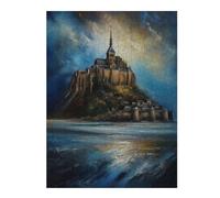 Puzzle Adulte avec Motif Timeless Mont Saint Michel, 500 PCS