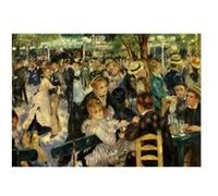 Puzzle adulte bal du moulin de la galette - 3000 pieces - set collection peinture renoir + 1 carte tigre