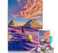 Puzzle Adulte Belle rivière de Montagne 1000 pièces pour Adultes et Adolescents Vacances à la Maison Passe-Temps et Amour Entre Couples (50x75cm)