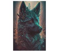 Puzzle Adulte Berger Allemand 1000 Pièces pour EnfFourmis À Partir De 12 Ans Puzzles en Bois Casse-tête 78×53cm