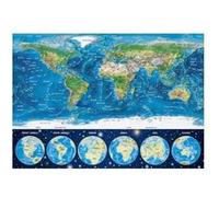 Puzzle adulte carte du monde 1000 pieces - puzzle neon / phosphorescent - educa G