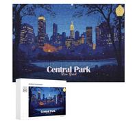 Puzzle Adulte Central Park at Night, New York, Format 300 PCS