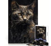 Puzzle Adulte Chat American Shorthair 1000 pièces Exercice Intelligent, détente et Relaxation Bords précis pour Les fêtes (50x75cm)