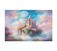 Puzzle Adulte château 1000 Pièces pour EnfFourmis À Partir De 12 Ans Puzzles en Bois Casse-tête （75×50cm）