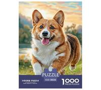 Puzzle Adulte Chien de compagniePuzzles 1000 Pièces Défi Jouet Puzzle Décoratif Puzzles Cadeaux pour Femmes Adultes Et Enfants À Partir De 14 Ans 38x26cm/1000pcs