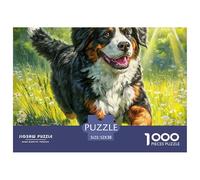 Puzzle Adulte Chien mignon1000 Pièces Jeu Éducatif Puzzle Décoratif Motif de Chien Puzzles Cadeaux pour Femmes pour Adultes Enfants 52x38cm/1000pcs
