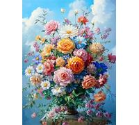 Puzzle Adulte Ciel Beau Bouquet, DIY Jigsaw Puzzle 120 pièces Adultes 25x20cm, Divertissement Créatif, Détente & Relaxation Puzzles de Qualité Supérieure Cadeau