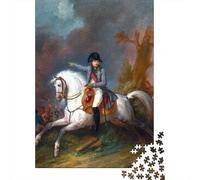 Puzzle Adulte De 1000 Pièces, Napoleon in Battle, 38x26cm/1000pcs; Carton Blanc pour Un Tri Plus Propre; Idée Cadeau pour Un Anniversaire