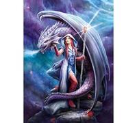 Puzzle adulte : dragon mage - anne stokes - 1000 pieces G