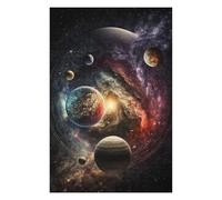 Puzzle Adulte en Bois Cosmic Odyssey, 1000 PCS