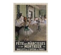 Puzzle Adulte en Bois Degas Ballet Class, 300 PCS