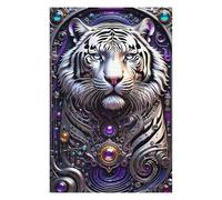 Puzzle Adulte en Bois Galactic Tiger Chronicles, Format 1000 PCS