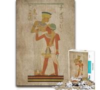 Puzzle Adulte en Bois, Goddess Anouke Ramses II, 1000 pièces | Des détails du motif nets: moins de temps devant les écrans à son propre rythme.