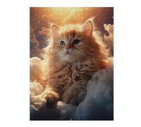 Puzzle Adulte en Bois Kitten Dreamworld, Format 500 PCS | Un moment puzzle à partager: une méthode de montage claire le w nd.