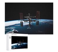 Puzzle Adulte en Bois Lunar Expedition, Format 1000 PCS