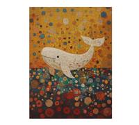 Puzzle Adulte en Bois Original White Wale, 500 PCS