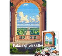Puzzle Adulte en Bois Palace of Versailles View, Format 300 PCS