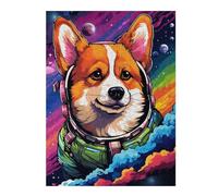 Puzzle Adulte en Bois Space Dog Adventure-149, 500 PCS