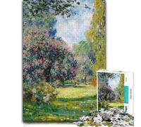 Puzzle Adulte en Bois, The Parc Monceau, 1000 pièces | Puzzle pour passionné : cadeau de fin d'année pour fan de puzzle, activité sans écran à la maison.