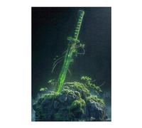 Puzzle Adulte en Bois The Verdant Sword, 300 PCS