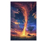 Puzzle Adulte en Bois Twisted Tornado in The Sky, 1000 PCS