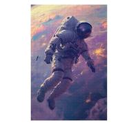 Puzzle Adulte en Plusieurs Pièces Astronaut Lost in Space Puzzle Familial : Un Défi Difficile, Un pour Les Amis Et La Famille 75x50cm/1000pcs