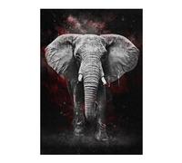 Puzzle Adulte en Plusieurs Pièces Elephant Puzzle Familial : Un Défi Difficile, Un pour Les Amis Et La Famille 38x26cm/1000pcs