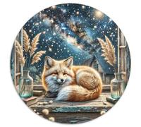 Puzzle Adulte & Enfant 12+ 1000 Pièces Spitz Allemand Animaux - Ronde, Cadeau, Anti-Stress, Décoration Moderne, 1000pcs (67.5x67.5cm)