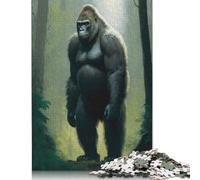 Puzzle Adulte et Adolescent Style Gorilla Art - 10 Puzzles en Bois pour Adultes et Adolescents - Puzzle Durable pour Adultes | Jeux 1000 pièces (75 x 50 cm)