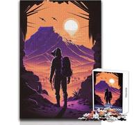 Puzzle Adulte Explorateur du désert de 1000 pièces:Un défi intellectuel Stimulant et Une Belle Surprise pour Les fêtes Dimensions:38x26cm