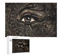 Puzzle Adulte Eye of Horus, 1000 PCS, Loisir Relaxant, comme Pause Créative pour Les Amateurs Patients, pour Jouer Ensemble