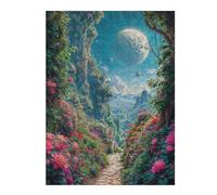 Puzzle Adulte Fantasy Garden Path, Format 500 PCS | Idée cadeau de Noël pour adulte avec activité à partager en famille à la maison.