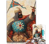 Puzzle Adulte Fantasy Knight 1000 pièces, Puzzle pour Adultes et Adolescents, Jeux éducatifs Classiques, Belle décoration 50x75cm