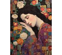 Puzzle Adulte Femme Douce, DIY Jigsaw Puzzle 700 pièces Adultes 52x38cm, Divertissement Créatif, Détente & Relaxation Puzzles de Qualité Supérieure Cadeau