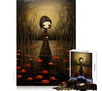Puzzle Adulte Femme Parmi Les Poissons 1000 pièces Stimule l'intellect et la dextérité Divertissement paisible Idéal pour Un Cadeau Parfait (50x75cm)