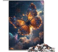 Puzzle Adulte Galaxy Butterfly 1000 pièces Difficile, Jeu éducatif, défi, Cadeau d'anniversaire, décoration Murale (26x38cm)