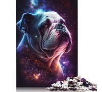 Puzzle Adulte Galaxy Colour Bulldog, 100% recyclé, de qualité supérieure, pour Enfants de 12 Ans et Plus, Cadeau de Noël, 1 000 pièces (75 x 50 cm)