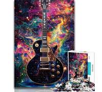 Puzzle Adulte Galaxy Guitar 1000 pièces pour Adultes et Adolescents, entraînez Votre Cerveau et Vos Mains, Cadeaux pour Amis et Famille 50x75cm