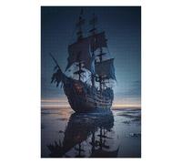 Puzzle Adulte Ghost Ship on The Horizon, 1000 PCS