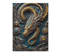 Puzzle Adulte Golden Dragon Chronicles, 500 PCS