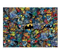 Puzzle Adulte Impossible Batman - 1000 Pieces - Avengers Batman Joker Robin Batmobile - Collection Super Heroes Avengers